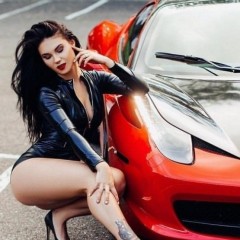 brunette car 08888521244522166